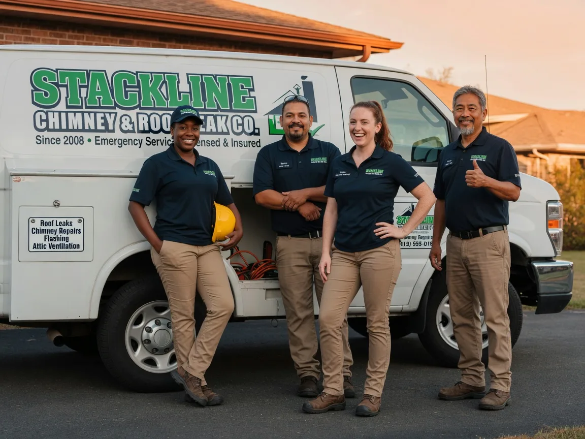 Chimney flashing repair company in Channing, TX